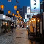 Vejen ned til metroen