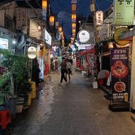 Vejen ned til metroen