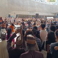 Mange mennesker første gang