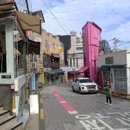 Området, hvor Jens Peter køber sko