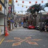 Området, hvor Jens Peter køber sko