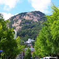 Et bjergrigt område 