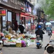 Fylder godt på fortovet 