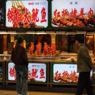 Salg af blæksprutter 