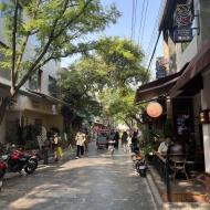 Går gennem hyggelige gader