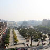 Et kig fra Trommetårnet til Klokketårnet 