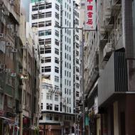 Forholdsvis smalle gader