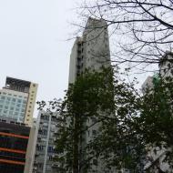 Bagsiden af hotellet 