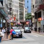 Forholdsvis smalle gader