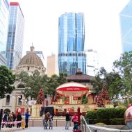 Juleudstilling på Statue Square