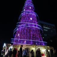 Juleudstilling på Statue Square