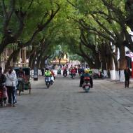 Så er vi ude af den gamle del af byen