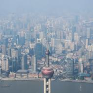 Udsigten fra Shanghai Tower