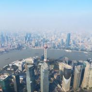 Udsigten fra Shanghai Tower