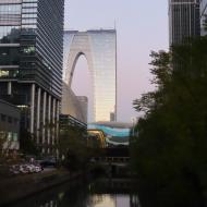 Suzhou Center Plaza i baggrunden