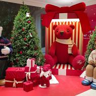 Der pyntes op til jul 