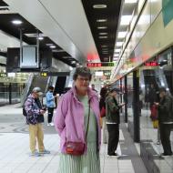 Vi venter på metroen 