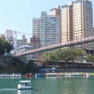 Bitan, der ligger ud til floden Tamsui