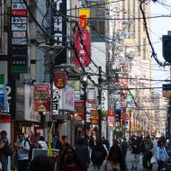 Området nord for Dotonbori 