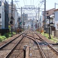 Der kører mange tog i Osaka
