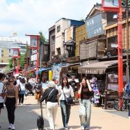 Det hyggelige område Asakusa