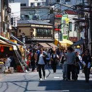 Det hyggelige område Asakusa
