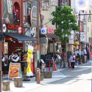 Det hyggelige område Asakusa