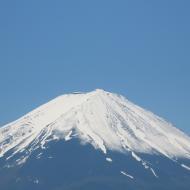 Toppen af Mount Fuji