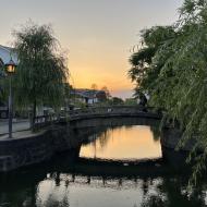 Smuk solnedgang 