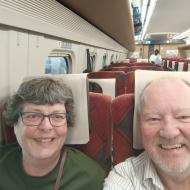 Første tur med Shinkansen 