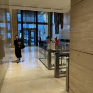 Receptionen, hvor konsulen arbejder
