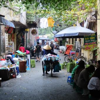 Gammel bydel i Hanoi