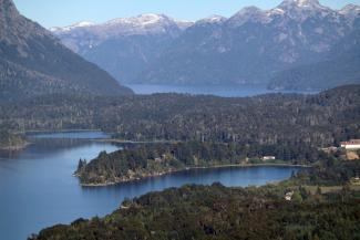 Udsigten fra Cerro Campanerio