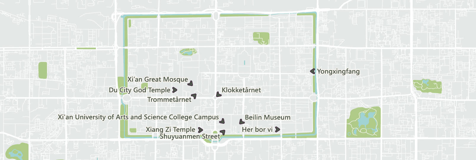 Xi'ans seværdigheder