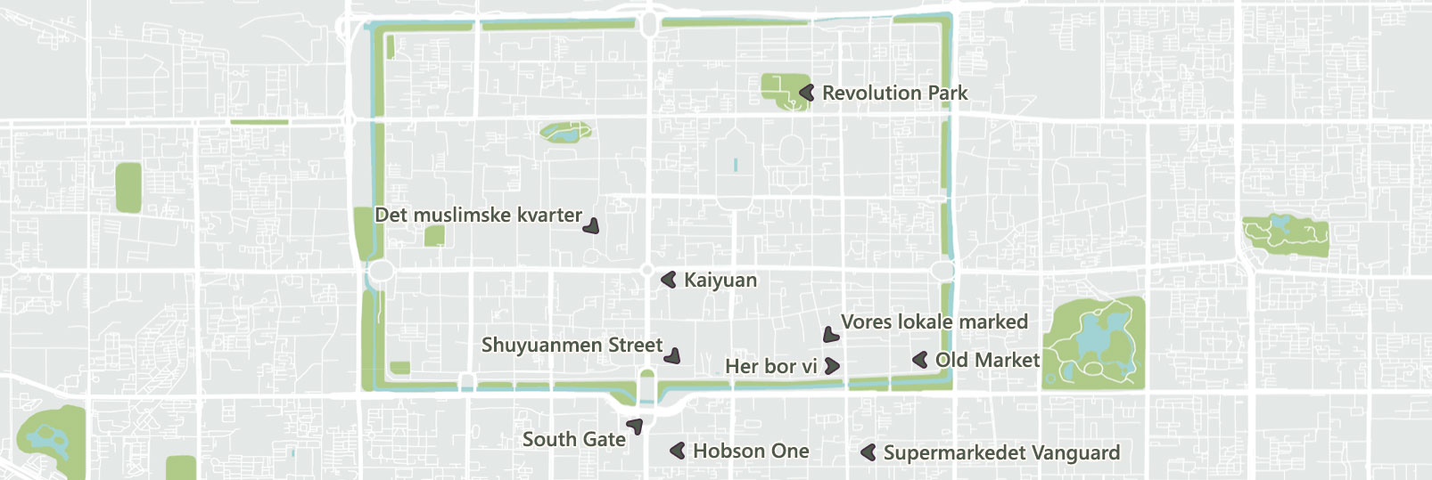 Den gamle by - Xi'an, Kina